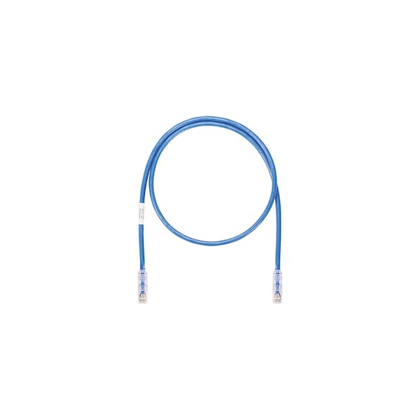 Panduit CAT6A SD PATCHCORD UTP 10GB/S, 4PR RJ45/RJ45 CLEAR BOOT, BLUE, 47 FT UTP6ASD47BU